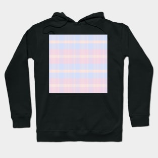 Pastel Aesthetic Iagan 2 Hand Drawn Textured Plaid Pattern Hoodie